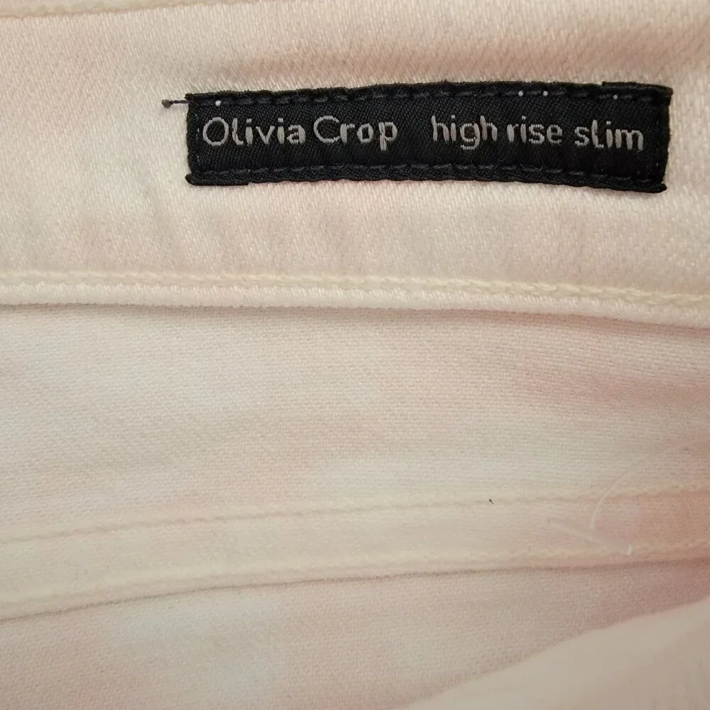 Citizens of Humanity Olivia Jeans Womens 25 Crop High Rise Slim Casual